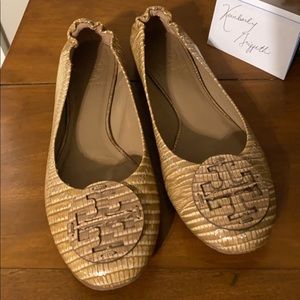 Tory Burch patent flats